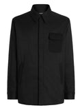 Dolce & Gabbana polo-collar shirt jacket