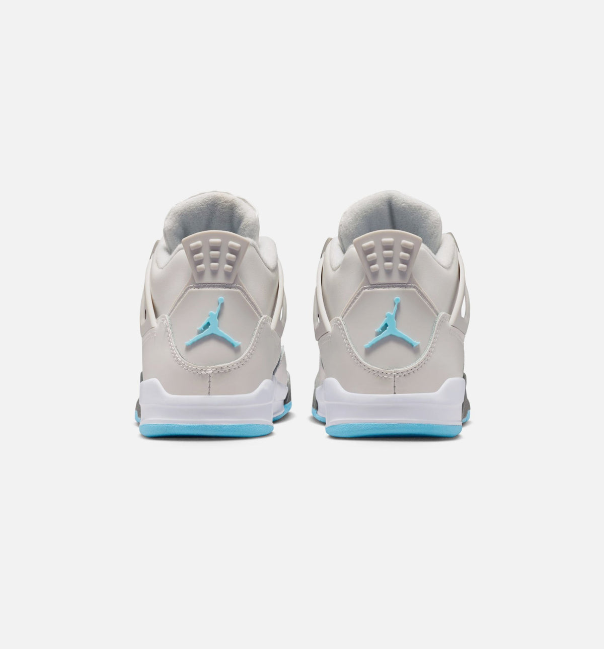 Air Jordan 4 Retro Blue Chill Preschool Shoes - Photon Dust Blue Chill White Blue Tint