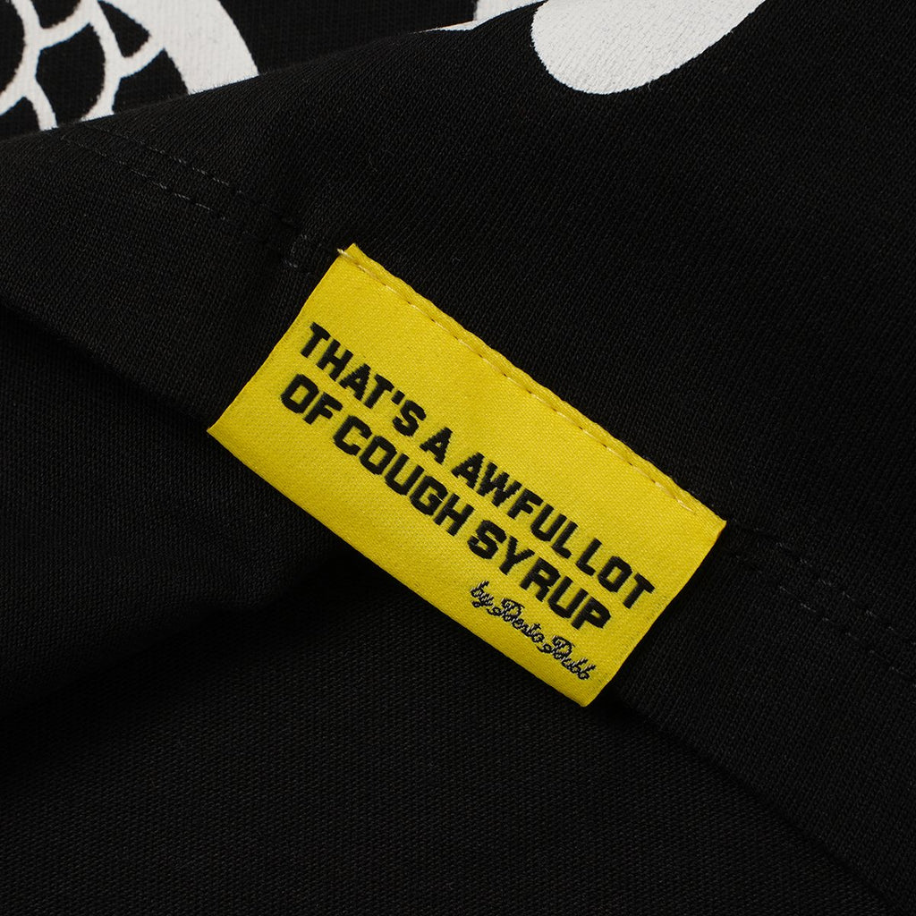 THAT'S A AWFUL LOT OF COUGH SYRUP P47 Graphic Black Short-Sleeve T-Shirt
