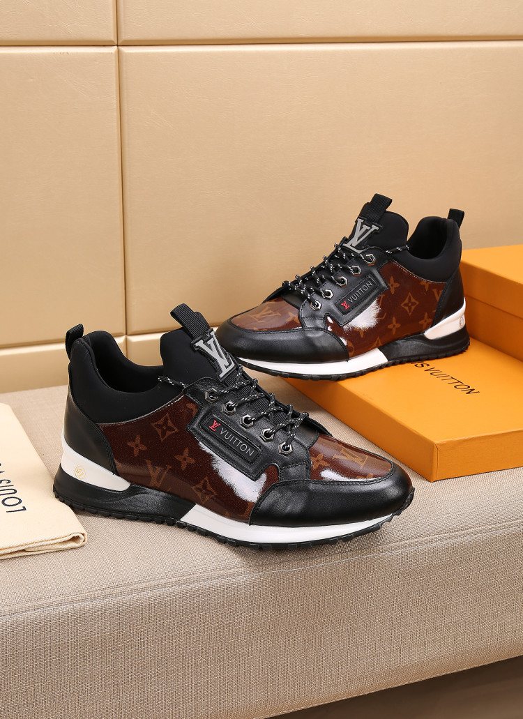 Louis Vuitton Monogram High-Top Sneakers